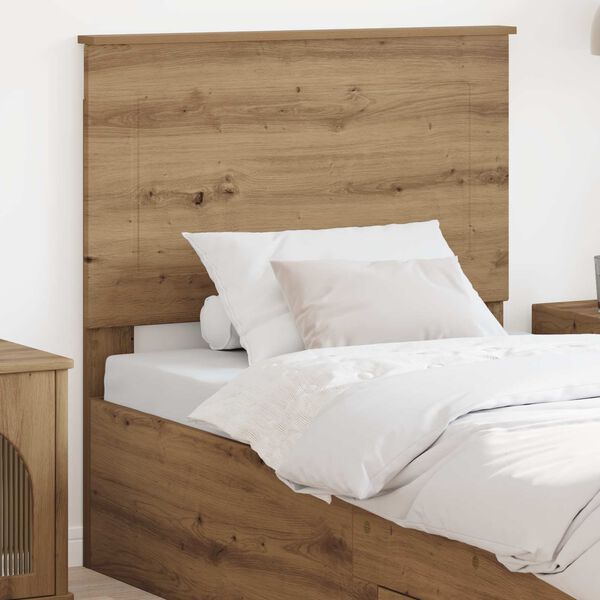 vidaXL Kopfteil Artisan-Eiche 75 cm Holzwerkstoff