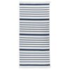 vidaXL Teppich Marineblau 100x200 cm Baumwolle