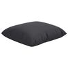 vidaXL Sofakissen 4 Stk. Schwarz 50x50 cm Stoff