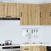 vidaXL K&uuml;chen-H&auml;ngeschrank Lucca Artisan-Eiche Holzwerkstoff
