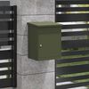vidaXL Paketdrop-Box mit Speicher Olivgr&uuml;n 47,5 x 38 x 59 cm Stahl