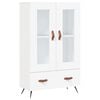 vidaXL Highboard Wei&szlig; 69,5x31x115 cm Holzwerkstoff