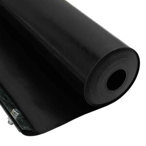 vidaXL Wurzelsperre Schwarz 0,7 x 3 m Polyethylen
