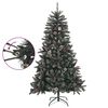 vidaXL K&uuml;nstlicher Weihnachtsbaum mit St&auml;nder Gr&uuml;n 150 cm PVC