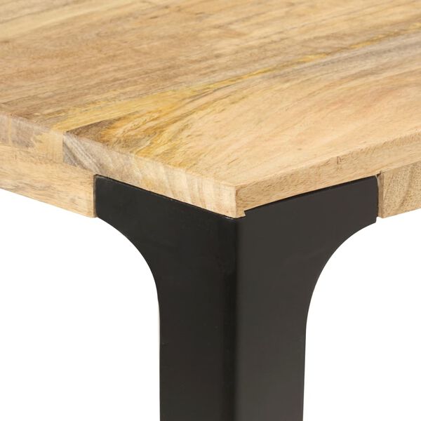 vidaXL Esstisch 160 x 80 x 76 cm Massivholz Mango