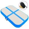 vidaXL Aufblasbare Gymnastikmatte mit Pumpe 60x100x10 cm PVC Blau