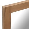vidaXL Spiegel 50x140 cm Eiche Massivholz