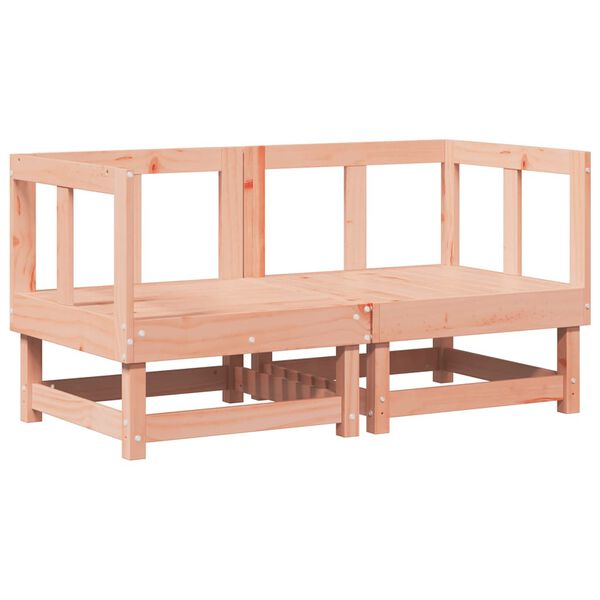 vidaXL Ecksofas mit Kissen 2 Stk. Massivholz Douglasie
