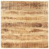 vidaXL Tischplatte Massivholz Mango 15-16 mm 80x80 cm