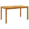 vidaXL 5-tlg. Garten-Essgruppe 140x80x74 cm Massivholz Akazie