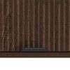 vidaXL Badezimmerschrank mit T&uuml;r Braun Eichen-Optik 39 x 23,5 x 65 cm