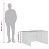 vidaXL M&auml;hroboter-Garage Schwarz 86x90x52/57 cm Poly Rattan