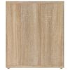 vidaXL TV-Schrank Sonoma-Eiche 100x35x40 cm Holzwerkstoff