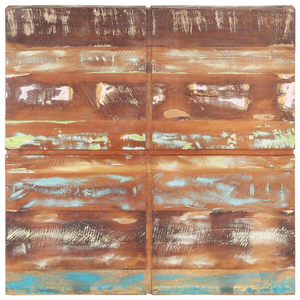 vidaXL Couchtisch 80x80x28 cm Altholz Massiv