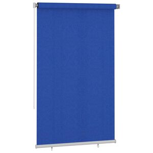 vidaXL Au&szlig;enrollo 145 (B)x230 (H) cm Blau HDPE