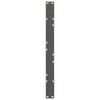 vidaXL Couchtischbeine 2 Stk. Anthrazit 70x(30-31,3) cm Stahl