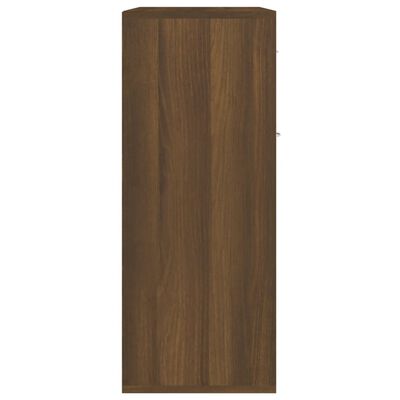 vidaXL Sideboard Braun Eichen-Optik 60x30x75 cm Holzwerkstoff