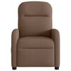 vidaXL Massagesessel Braun Stoff
