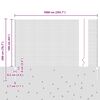 vidaXL Zaun mit Pfosten Gr&uuml;n 1,6 x 10 m Stahl und PVC