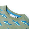 Kinder-Sweatshirt Helles Khaki 104