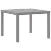 vidaXL Garten Essgruppe 5 pcs Hellgrau Polypropylen