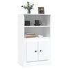vidaXL Highboard Wei&szlig; 60x35,5x103,5 cm Holzwerkstoff