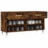 vidaXL Schuhbank R&auml;uchereiche 102x35x55 cm Holzwerkstoff