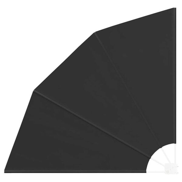 vidaXL Balkon Sichtschutz Anthrazit 160 x 160 cm Polyester