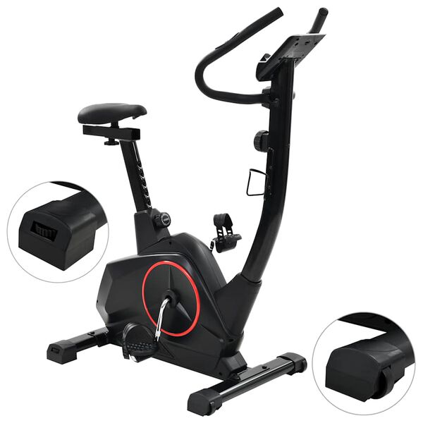 vidaXL Magnetischer Heimtrainer mit Pulsmessung XL