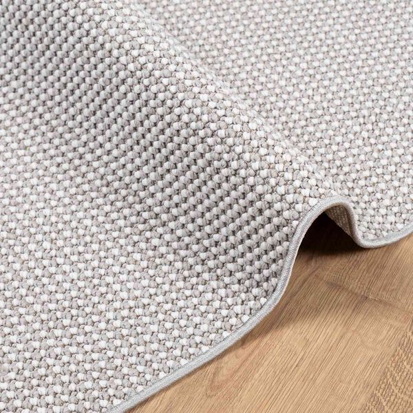 vidaXL Bereichsteppiche LUGO Creme und Grau 150 x 80 cm Polyester
