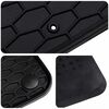 vidaXL Autofu&szlig;matte 4 pcs Schwarz Geeignet f&uuml;r GLC 2016-2022 Gummi