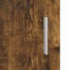 vidaXL Badezimmerschrank-Set TULUM Ger&auml;ucherte Eiche Holzwerkstoff