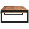 vidaXL Badregal mit Regal Braun 120 x 50 x 23 cm Massivholz Akazie