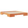 vidaXL Bodenbettgestell Braun 180 x 200 cm Massivholz Kiefer