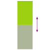 vidaXL Verdunkelungsrollo Gr&uuml;n 70x230 cm Stoffbreite 65,7 cm Polyester