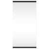 vidaXL Eck-Spiegelschrank Schwarz 30x24x60 cm