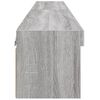 vidaXL TV-Schr&auml;nke mit LED-Leuchten 2 Stk. Grau Sonoma 80x30x30 cm