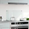 vidaXL K&uuml;chenr&uuml;ckwand Transparent 70&times;40 cm Hartglas