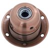 vidaXL Lampenfassungen 2 Stk. Rot-Bronze E27