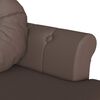 vidaXL Chesterfield Bank Braun 120,5 x 65 x 75 cm Kunstleder