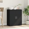 vidaXL Sideboard Schwarz 60x31x70 cm Holzwerkstoff