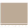 vidaXL Markisenersatzstoff Beige 380 x 295 cm Polyester