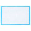 vidaXL Vliesstoff Haustier Trainingspad 50 pcs 120 x 80 cm Vliesstoff