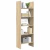 vidaXL B&uuml;cherregal Sonoma-Eiche 60x35x180 cm Holzwerkstoff