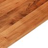 vidaXL Tischplatte 70x70x2,5 cm Quadratisch Massivholz Akazie
