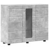 vidaXL Holzschrank Beton Grau Holzwerkstoff