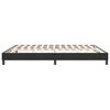 vidaXL Boxspringbett ohne Matratze Schwarz 180x220 cm Samt