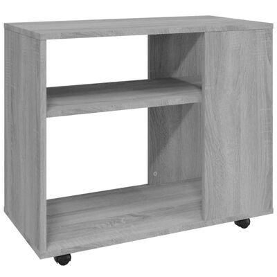 vidaXL Beistelltisch Grau Sonoma 70x35x55 cm Holzwerkstoff