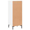 vidaXL Sideboard Wei&szlig; 34,5x34x90 cm Holzwerkstoff
