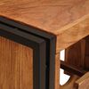 vidaXL Weinregal Braun 100 x 45 x 33 cm Massivholz Akazie